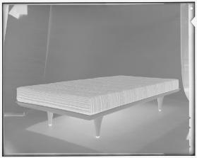 Bett aus Glasfaserpolyester [offizieller Name]