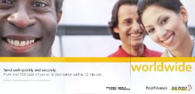 Postfinance - Die Post - Worldwide - Send cash quickly and securely. Western Union Money Transfer