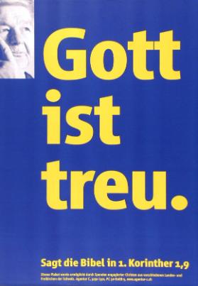 Gott ist treu. - Sagt die Bibel in Korinther 1,9