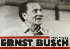 1900-1980 - Ernst Busch