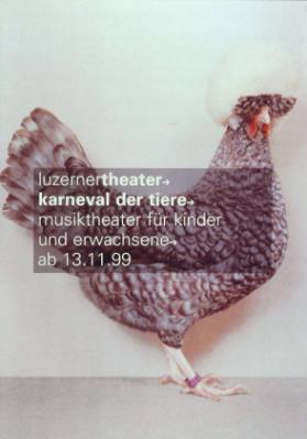 Luzernertheater - Karneval der Tiere - Musiktheater für Kinder und Erwachsene