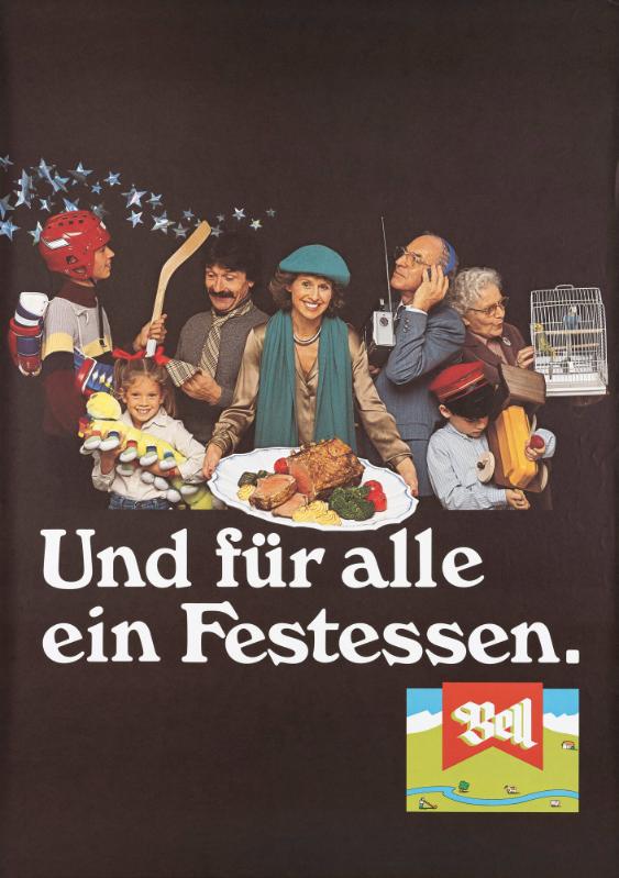 Und für alle ein Festessen. Bell