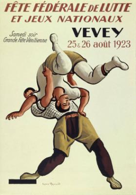 Fête fédérale de lutte et jeux nationaux - Vevey - Samedi soir Grande Fête Vénitienne