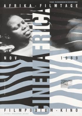 Cinemafrica 1989 - Afrika-Filmtage Nov. 1989 - Filmpodium-Kino