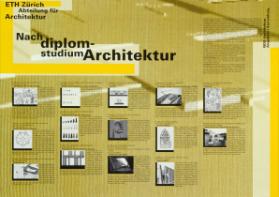 ETH Zürich - Abteilung für Architektur - Nachdiplomstudium Architektur