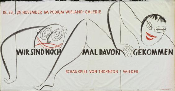 18. 23. 25. November im Podium Wieland-Galerie - Wir sind noch mal davon gekommen - Schauspiel von Thornton Wilder