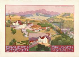 Brauerei Stocken - Bruggen Kt. St. Gallen - "Zum 100 jährigen Jubiläum"