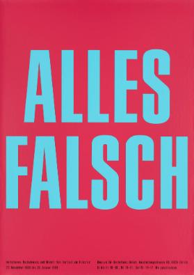 Alles falsch - Imitationen. Nachahmung und Modell: Von der Lust am Falschen - Museum für Gestaltung Zürich