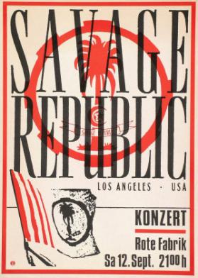 Savage Republic - Los Angeles - USA - Konzert - Rote Fabrik