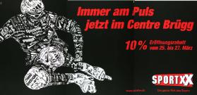 Immer am Puls - jetzt im Centre Brügg - 10% Eröffnungsrabatt - SportXX - Die ganze Welt des Sports