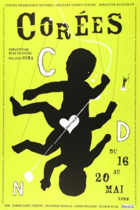 Centre Dramatique National / Orléans-Loiret-Centre - Direction Olivier Py - Corées - Conception - Mise en scène - Balazs Gera - CDN