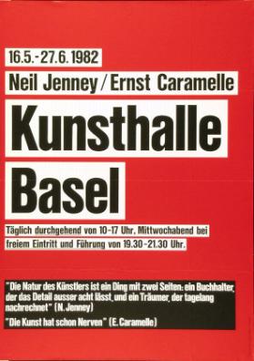 Neil Jenney/Ernst Caramelle - Kunsthalle Basel