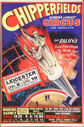 Chipperfields - Europe's lagest Circus - The Raluy's Fired from a Canon - The World's most daring circus feat