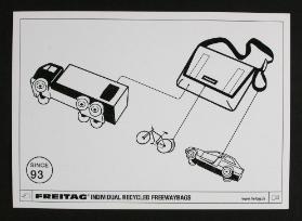 Freitag - Individual recycled Freewaybags
