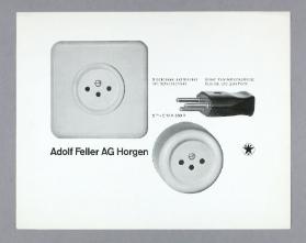 Adolf Feller AG Horgen - Steckdosen und Stecker mit Schutzkontakt