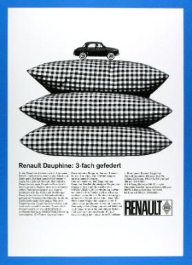 Renault Dauphine: 3-fach gefedert