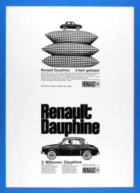 Renault Dauphine: 3-fach gefedert / Renault Dauphine - 2 Millionen Dauphine
