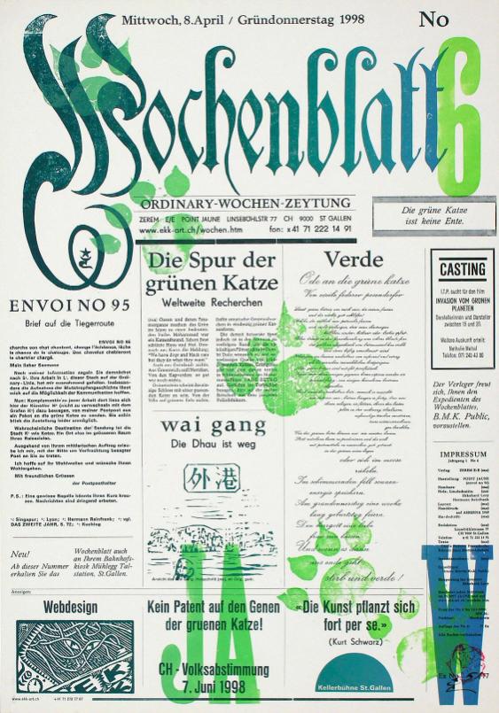 Wochenblatt No 6, 8. April 1998