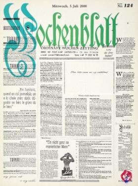 Wochenblatt No 124, 5. Juli 2000