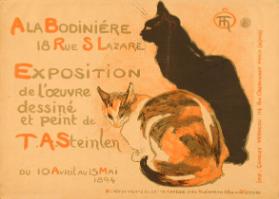 A la Bodiniére - Exposition de l'eouvre dessiné et peint de T. A. Steinlen