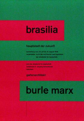 Brasilia - Hauptstadt der Zukunft - Aula der Akademie für Bautechnik - Gartenarchitekt Burle Marx