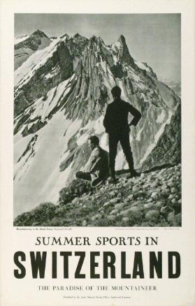 Summer Sports in Switzerland - the paradise of the mountaineer