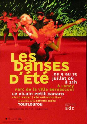 Les danses d'été - à Lancy parc de la villa Bernasconi - Le vilain petit canard - Cisco Aznar / Cie Buissonnière