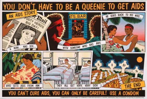 You don't have to be a queenie to get Aids - An Aids story - You can't cure Aids, you can only be careful! Use a condom
