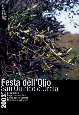 Festa dell' Olio - San Quirico d'Orcia