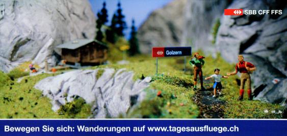 Bewegen Sie sich: Wanderungen auf www.tagesausfluege.ch - SBB CFF FFS