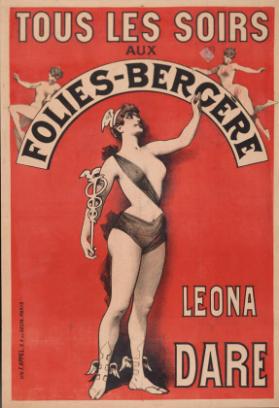 Tous les soirs - Folies-Bergère - Leona Dare