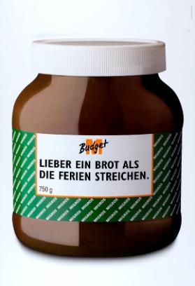 M-Budget - Lieber ein Brot als die Ferien streichen.