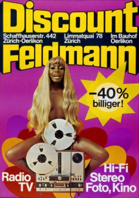Discount Feldmann - -40% billiger - Radio - TV - Hi-Fi - Stereo