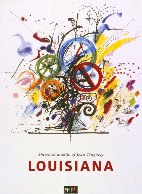 Louisiana - Skitse til Mobile af Jean Tinguely - Mobilen Louisianas Børneklub