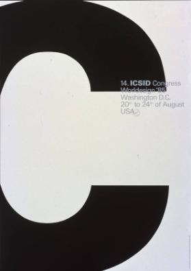 14. ICSID Congress - Worldesign '85 - Washington D.C.