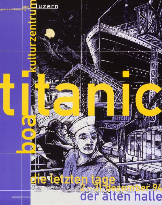 Titanic - Die letzten Tage der alten Halle - Boa Kulturzentrum Luzern