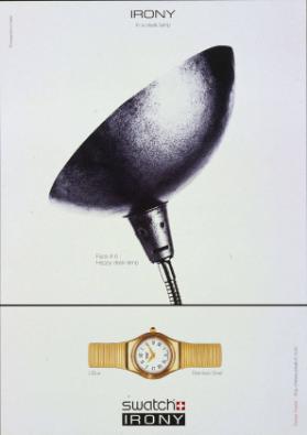 Irony in a desk lamp - Face # 6: Happy desk lamp - L'Elue - Stainless Steel - Swatch irony