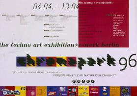 Chromapark 96 - The techno art exhibition @ e-werk Berlin - 96h nonstop techno art and chromaparties