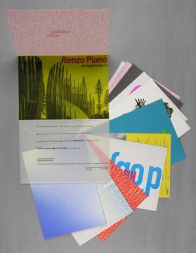[Einladungskarten Centre Pompidou]