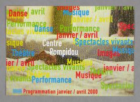 Centre Pompidou: Danse Performance Specatcles vivants Musique