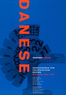 Danese - Herausgeber von italienischem Design Mailand 1957-1991 - Gewerbemuseum Winterthur
