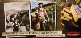 Seit 700 Jahren im Einklang mit der Natur - Der würzigste Käse der Schweiz. - Appenzeller