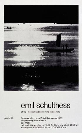 Emil Schulthess - China - Mensch und Natur im Reich der Mitte - Fotoausstellung - Galerie 58 - Rapperswil