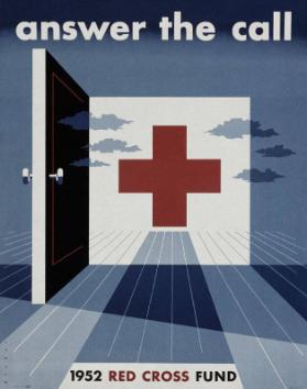 Answer the call - 1952 Red Cross Fund