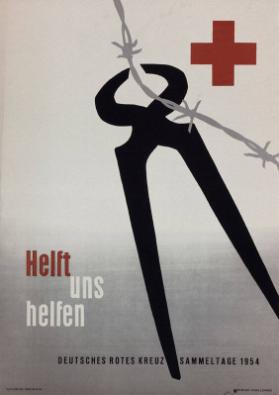 Helft uns helfen - Deutsches Rotes Kreuz - Sammeltage 1954