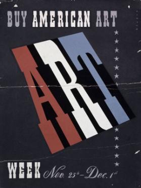 Buy American Art - Art week