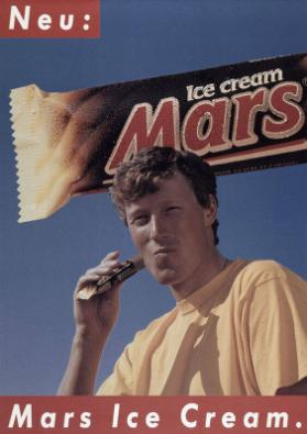 Neu: Mars Ice Cream.