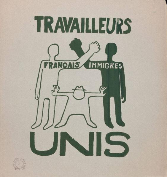 Travailleurs unis - français - immigrés