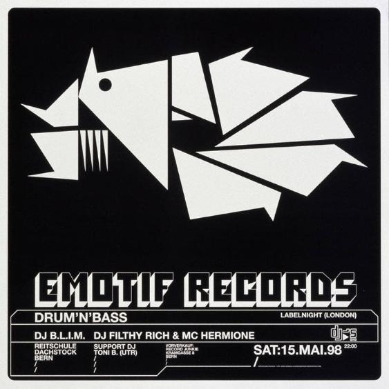Emotif Records - drum'n'bass - Reitschule Bern Dachstock
