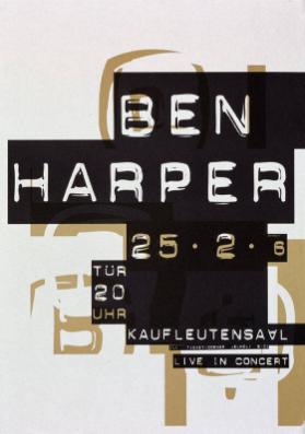 Ben Harper - Kaufleutensaal - Live in Concert